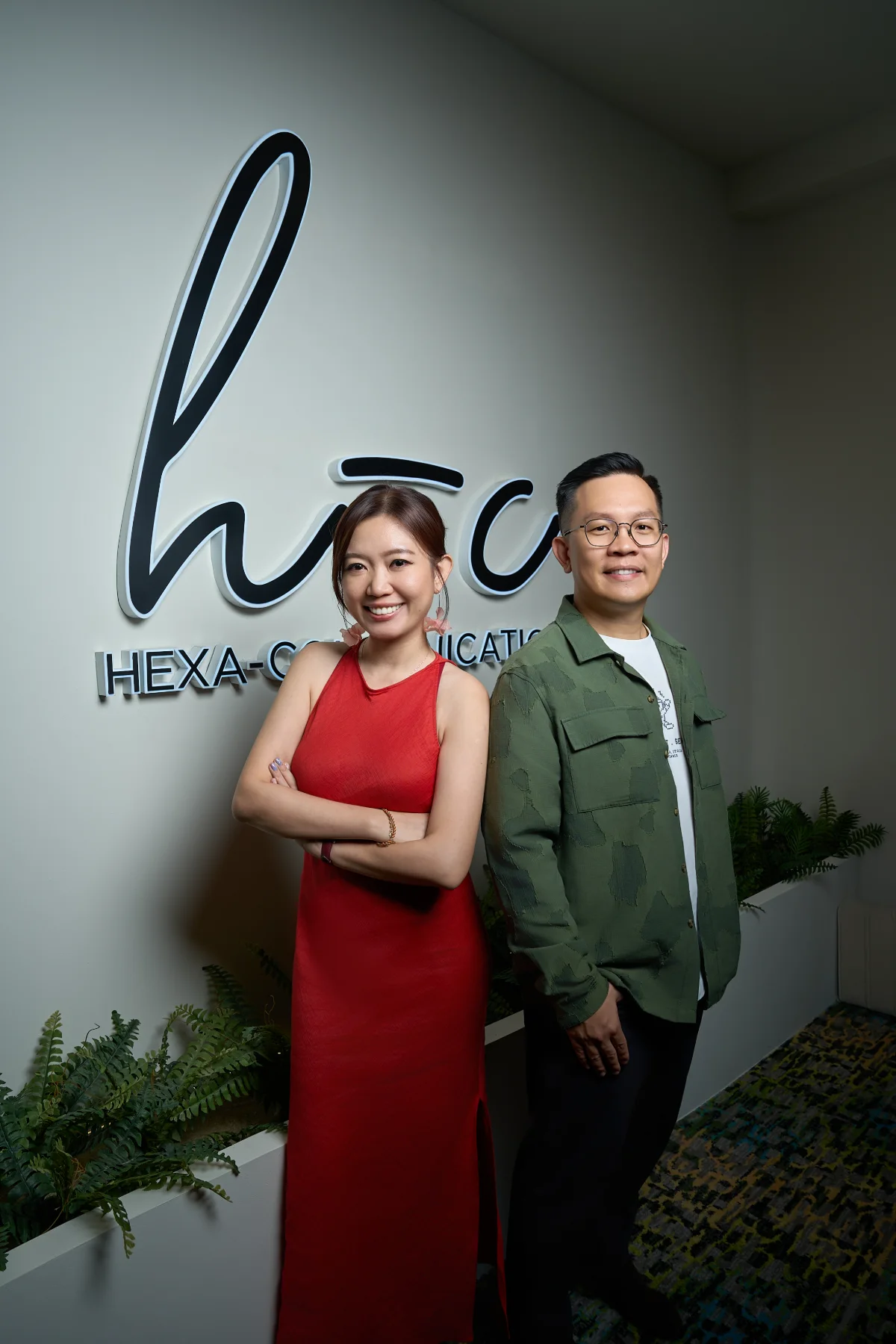 Cherry Lui and Teoh Seet Heng, founders of Hexa-Communications