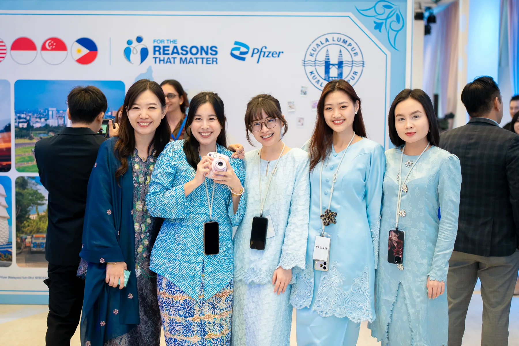 The H-C team at the For the Reasons that Matter campaign launch